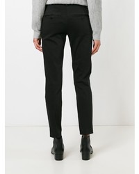 Женские черные брюки чинос от Dondup