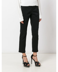 Женские черные брюки чинос от Saint Laurent