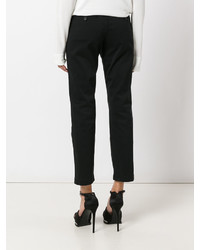 Женские черные брюки чинос от Saint Laurent