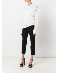 Женские черные брюки чинос от Saint Laurent