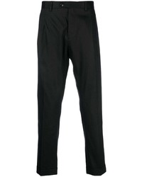 Черные брюки чинос от Dell'oglio