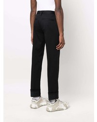 Черные брюки чинос от Versace