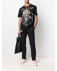 Черные брюки чинос от Philipp Plein