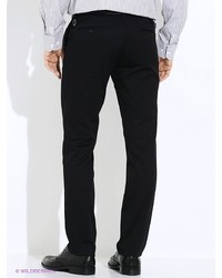 Черные брюки чинос от Oodji