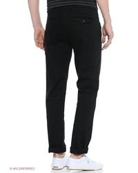 Черные брюки чинос от Oodji