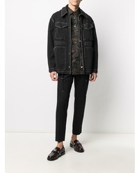 Черные брюки чинос от Incotex