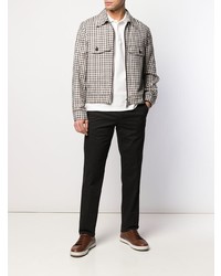 Черные брюки чинос от Canali