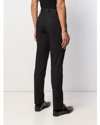 Черные брюки чинос от Incotex