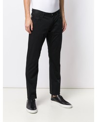 Черные брюки чинос от Emporio Armani