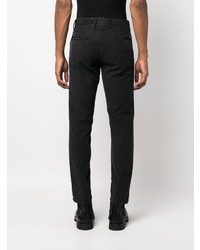 Черные брюки чинос от Incotex