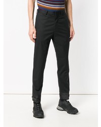 Черные брюки чинос от Prada