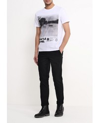 Черные брюки чинос от Topman