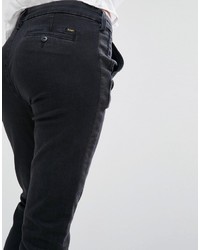 Женские черные брюки чинос от Lee