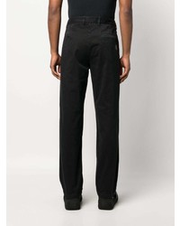 Черные брюки чинос от Stone Island