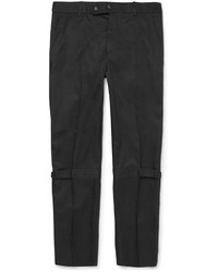 Мужские черные брюки от Alexander McQueen