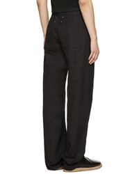 Мужские черные брюки от Maison Margiela