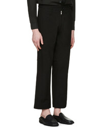 Мужские черные брюки от Maison Margiela