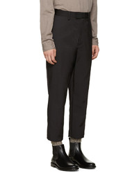 Мужские черные брюки от Robert Geller