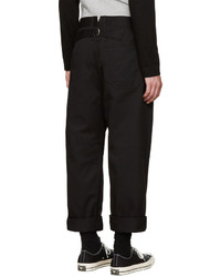 Мужские черные брюки от Junya Watanabe