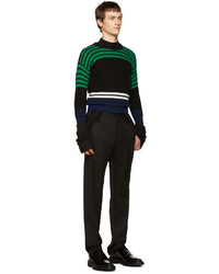 Мужские черные брюки от Yang Li