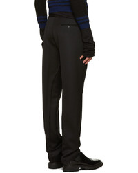 Мужские черные брюки от Yang Li