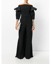 Женские черные брюки от Alberta Ferretti