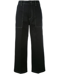 Женские черные брюки от Golden Goose Deluxe Brand
