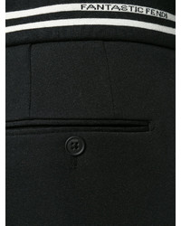 Мужские черные брюки от Fendi