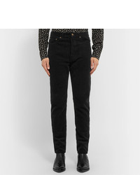 Черные вельветовые брюки чинос от Saint Laurent