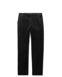 Черные вельветовые брюки чинос от Ermenegildo Zegna