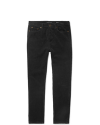 Черные вельветовые брюки чинос от Saint Laurent