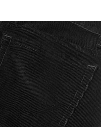Мужские черные вельветовые джинсы от A.P.C.