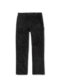 Мужские черные вельветовые классические брюки от orSlow