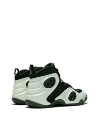 Мужские черные высокие кеды с принтом от Nike