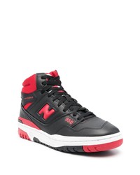 Мужские черные высокие кеды от New Balance