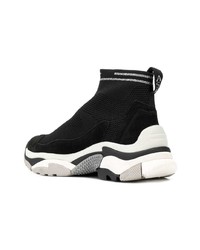 Женские черные высокие кеды от Ash