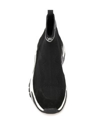 Женские черные высокие кеды от Ash