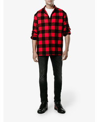 Мужские черные высокие кеды от Fendi