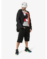 Мужские черные высокие кеды от Adidas By Pharrell Williams