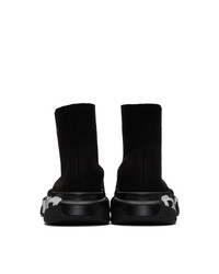 Мужские черные высокие кеды от Balenciaga