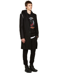 Мужские черные высокие кеды от Jimmy Choo