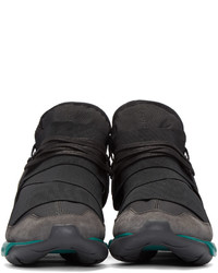 Мужские черные высокие кеды от Y-3