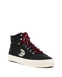 Мужские черные высокие кеды от Cariuma