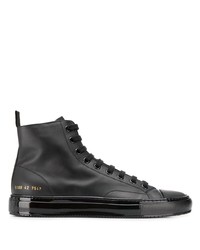 Мужские черные высокие кеды от Common Projects