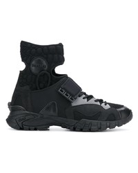 Мужские черные высокие кеды от Versace