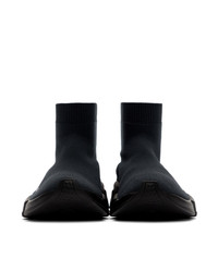 Мужские черные высокие кеды от Balenciaga