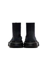 Мужские черные высокие кеды от Balenciaga
