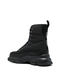 Мужские черные высокие кеды от Both