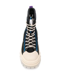 Мужские черные высокие кеды от Eytys