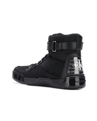 Женские черные высокие кеды от Calvin Klein Jeans